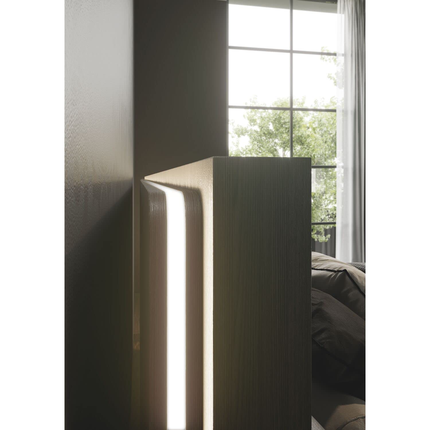 DOMUS LINE Flexyled - Striscia LED AT6 con rivestimento in silicone, senza punti luminosi, separabile e flessibile, 4000 K, bianco neutro, 24 V, 3000 mm