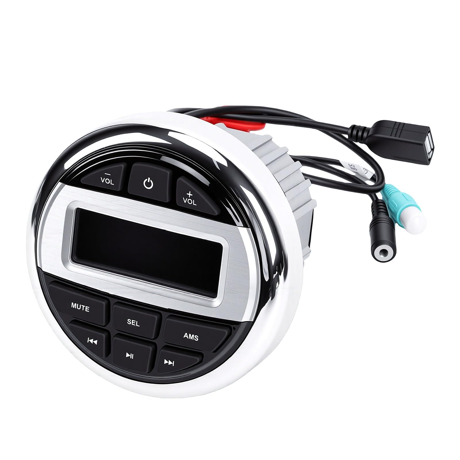 Naroote Kit de Altavoz Bluetooth Marino con Potencia de 120W para Uso
