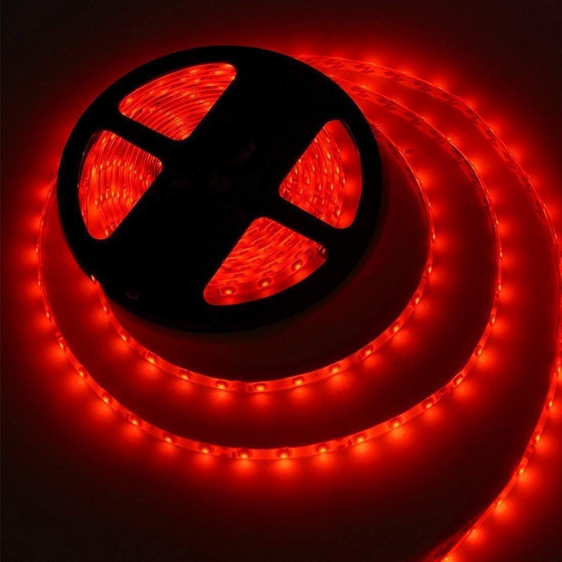 Ascension ยฎ Strip 5050 Cove Light Rope Light Ceiling Light Electric 5 Meter Driver Included (Red)