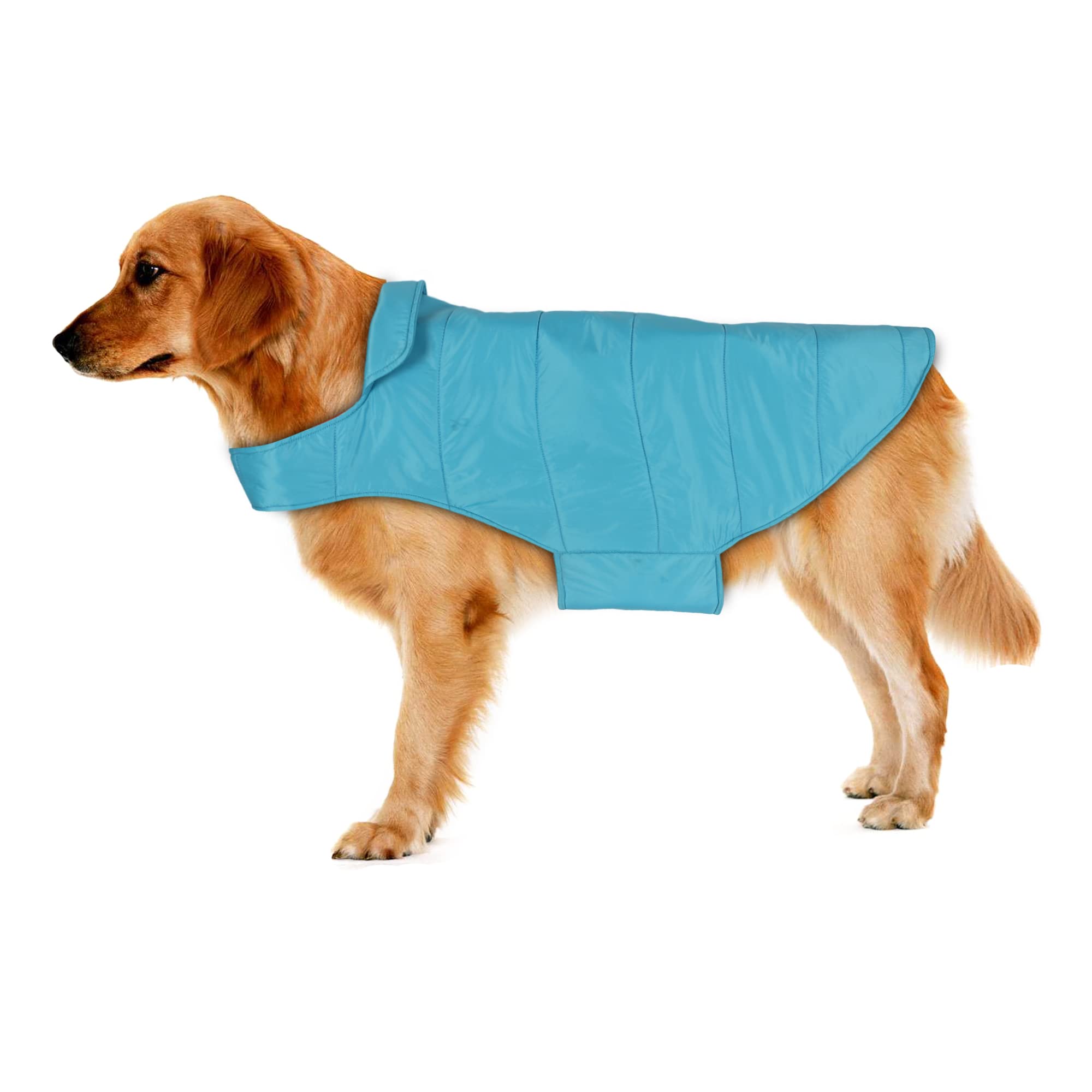 16 INCH Stylish Dog Winter Coat Beige with Caller Full Coverage Imported Material Used (B09MV5P5TK) Amazon Price History, Amazon Price Tracker