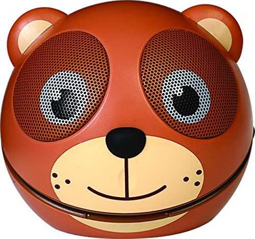 Zoo Tunes Compact Portable Bluetooth Stereo Speakers for MP3 Players, Tablets, Laptops etc