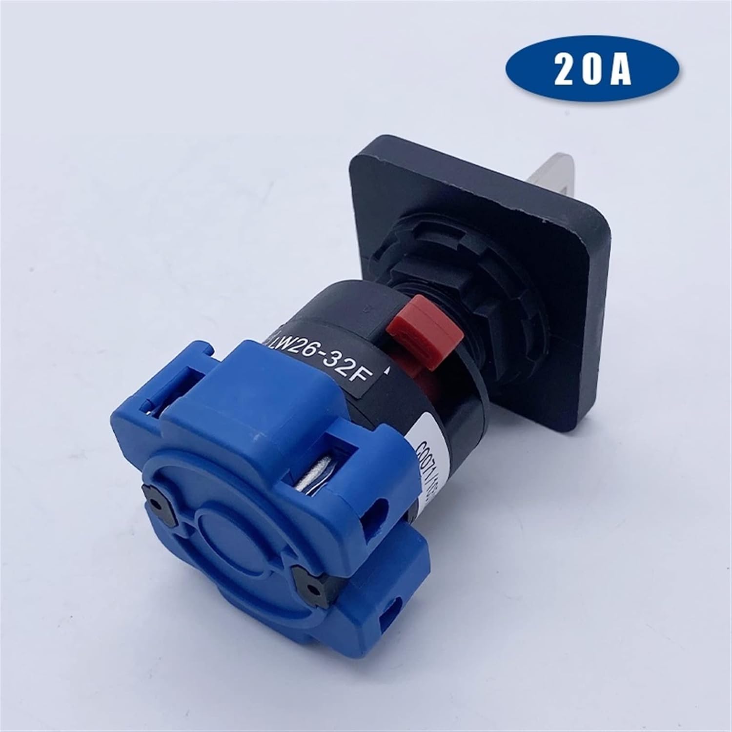 LW26-32F Lock Key Single-Phase Power Supply Cut Off Main Control On-Off Misoperation Universal 32A Cam Switch 1Pcs