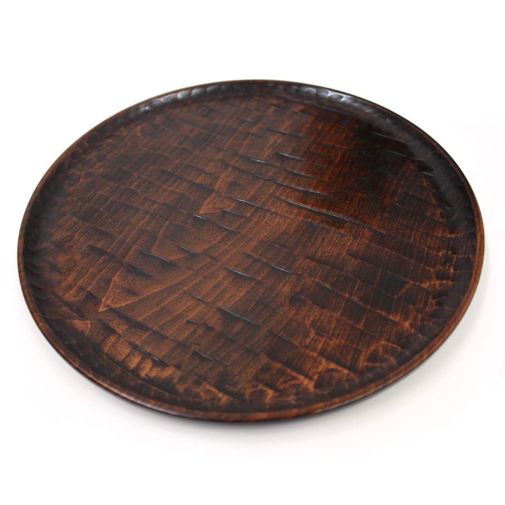 栃無垢材のトレイ（お盆）☆スポルテッド調☆お菓子入れなどに☆ 栃無垢材のトレイ（お盆）☆スポルテッド調☆お菓子入れなどに☆ 栃