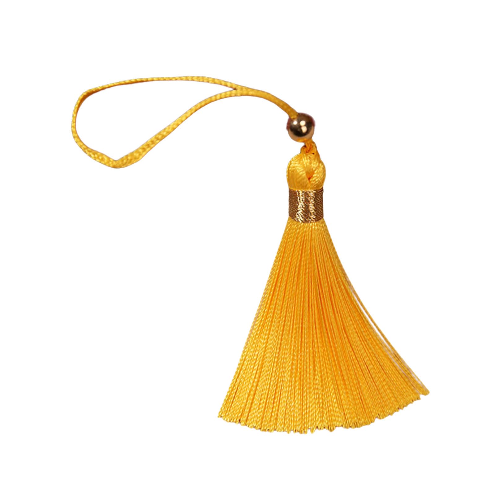 NEWFT Practical Sturdy Polyester Materials Tassels Pendant in Vibranting Color Accesosry for Jewelry and Home Decoration