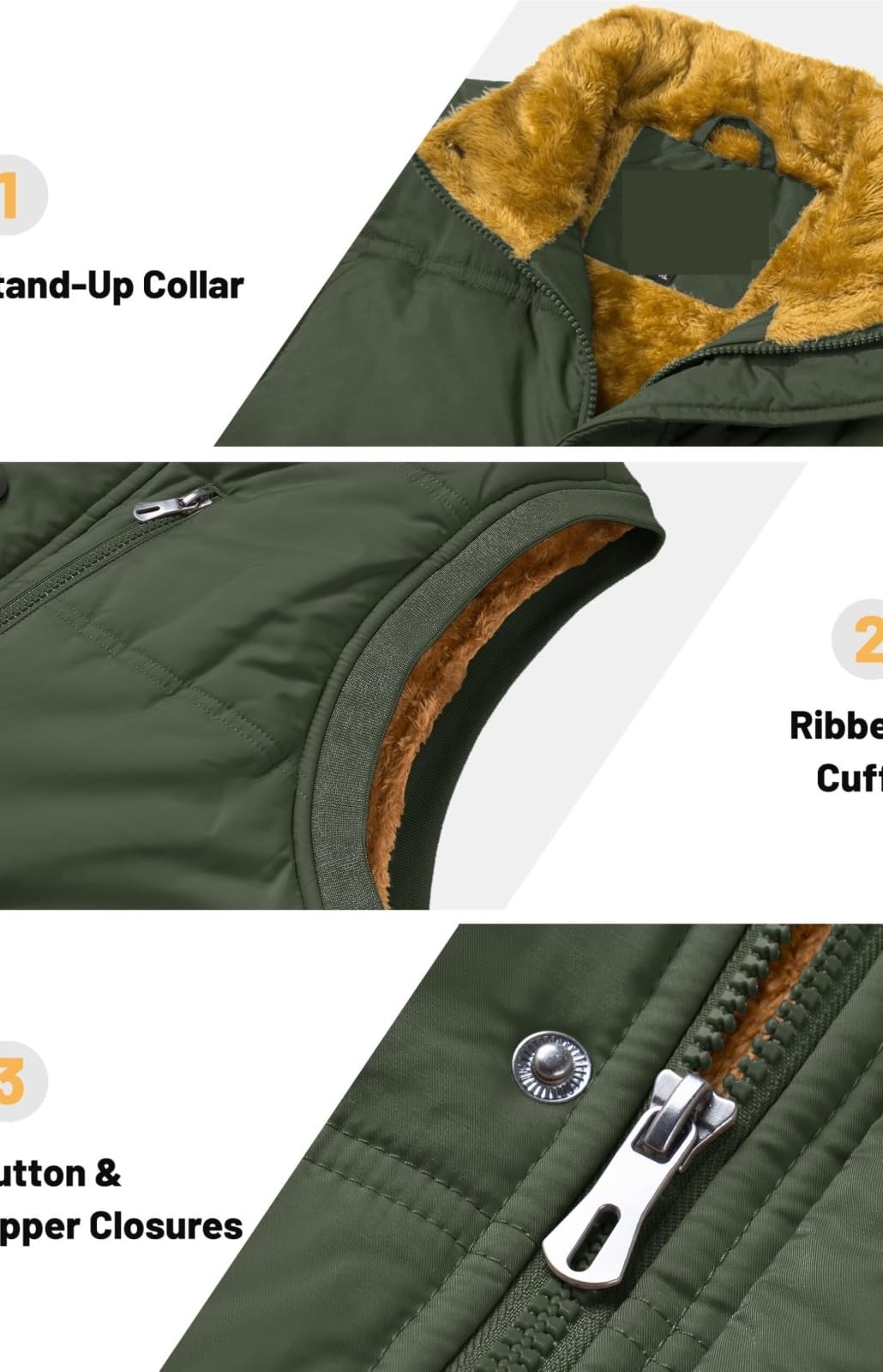 Ciepła Kamizelka Outdoorowa Męska Gruba Kamizelka Puchowa, Ciepła Kurtka Bez Rękawów I Aksamitna Bodywarmer