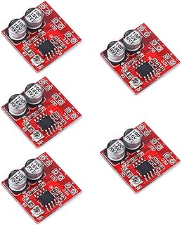 HiLetgo 5pcs LM386 Mini Electret Microphone Amplifier Board Microphone AMP Amplifier DC 4V-12V