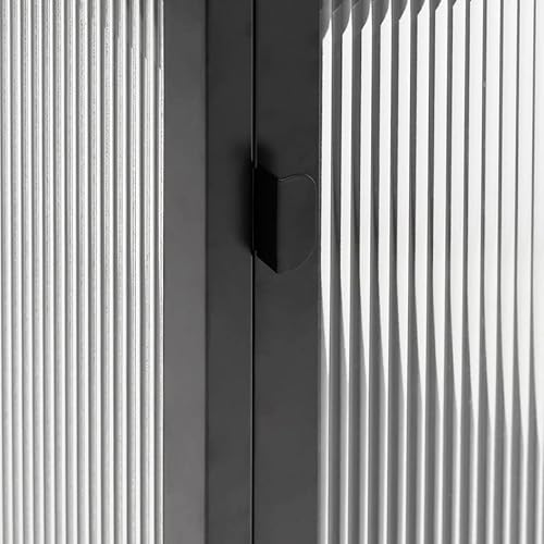 Miniatura 10 de Sideboard Black,Buffet Sideboard,Vitrinas Para Sala,Media Console,Tableware Cabinet,Display Shelving,Floor Cabinets,for Bedrooms,Living