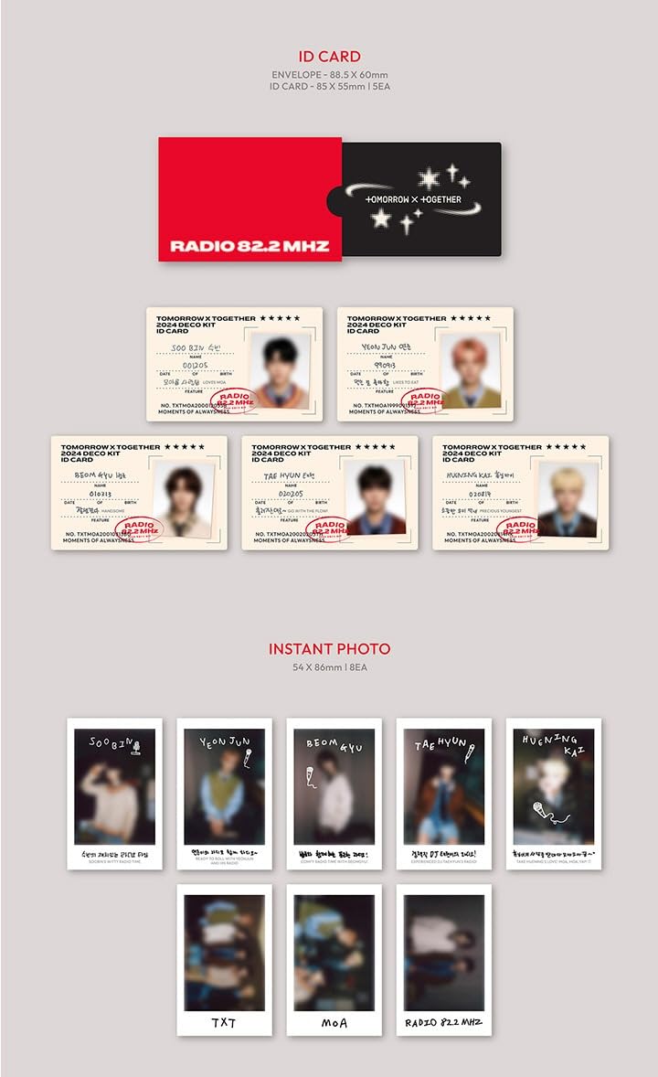 TXT - 2024 DECO KIT CD+Pre-Order Gift