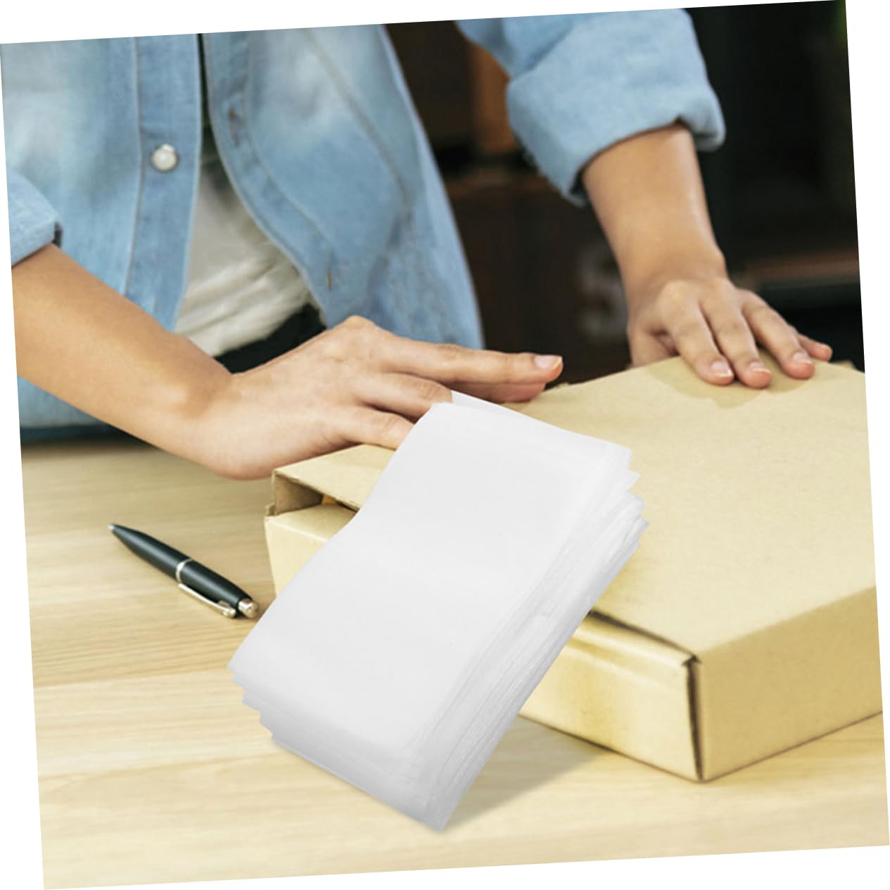 Buste in Schiuma Epe Bianche 1000 Pezzi per Spedizioni e Imballo | Design Leggero, Ammortizzazione, per Ceramiche e Mug Durante Traslochi e Invii Voluminosi