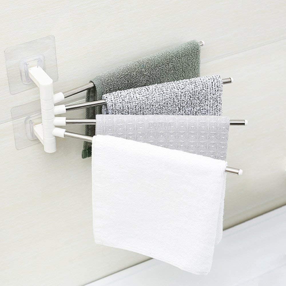 DOZERA Magic Sticker Series Self-Adhesive Plastic Towel Holder with Magic Adhesive Pad, Self Adhesive Wall Mount Towel Bar for Kitchen Bathroom, Napkin Towel Hanger, Towel Ring (Plastic Towel Ring) (B0BF9FN439) Amazon Price History, Amazon Price Tracker
