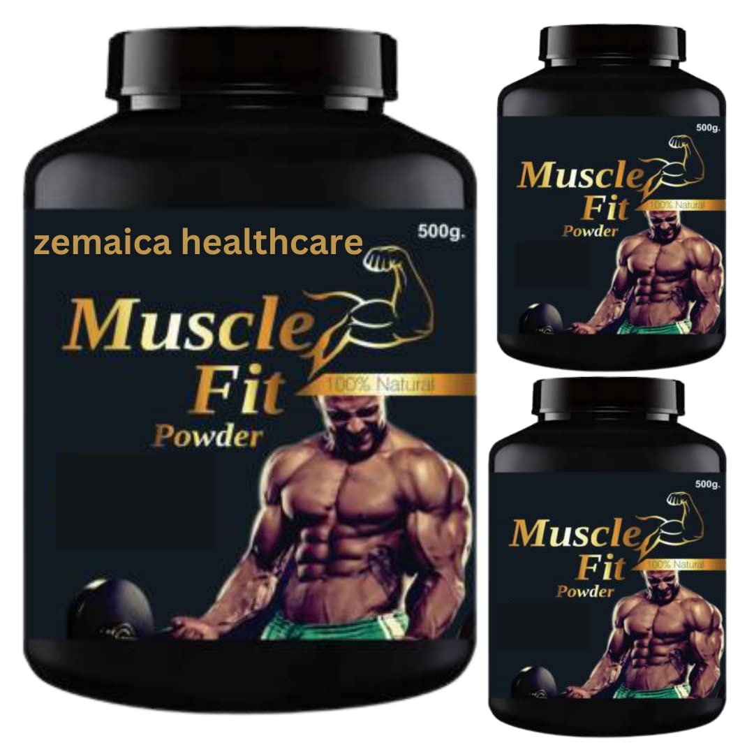 Muscle Fit | Mass Gainer | Ayurvedic Product | Flavor Vanilla | Pack of 3-image-2