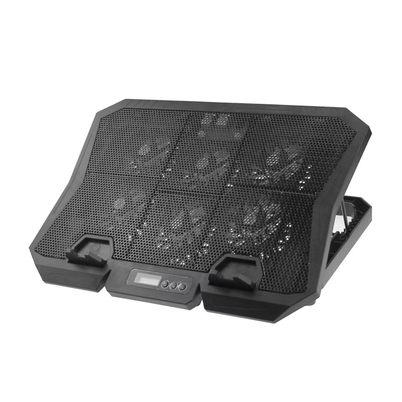 Gatuida Laptophalterung mit Verstellbarer Höhe Leiser Laptop-kühler Effiziente Wärmeableitung USB-anschluss Kompatibel mit Notebook Cooling Pad für Ruhigen Betrieb