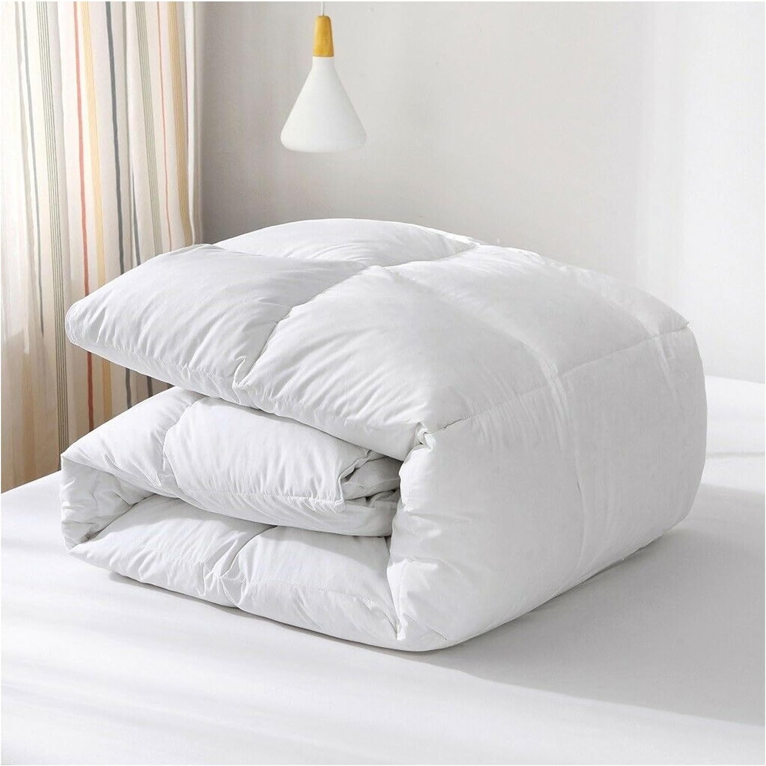 Corovin Luxury Duvets Anti Allergy Super Soft Warm Cosy Quilts, Premium Hypoallergenic Thick Winter Anti-Bacterial Lightweight Polypropylene Cover Hollowfiber Filling Quilt UK Made, (13.5 Tog-Double)