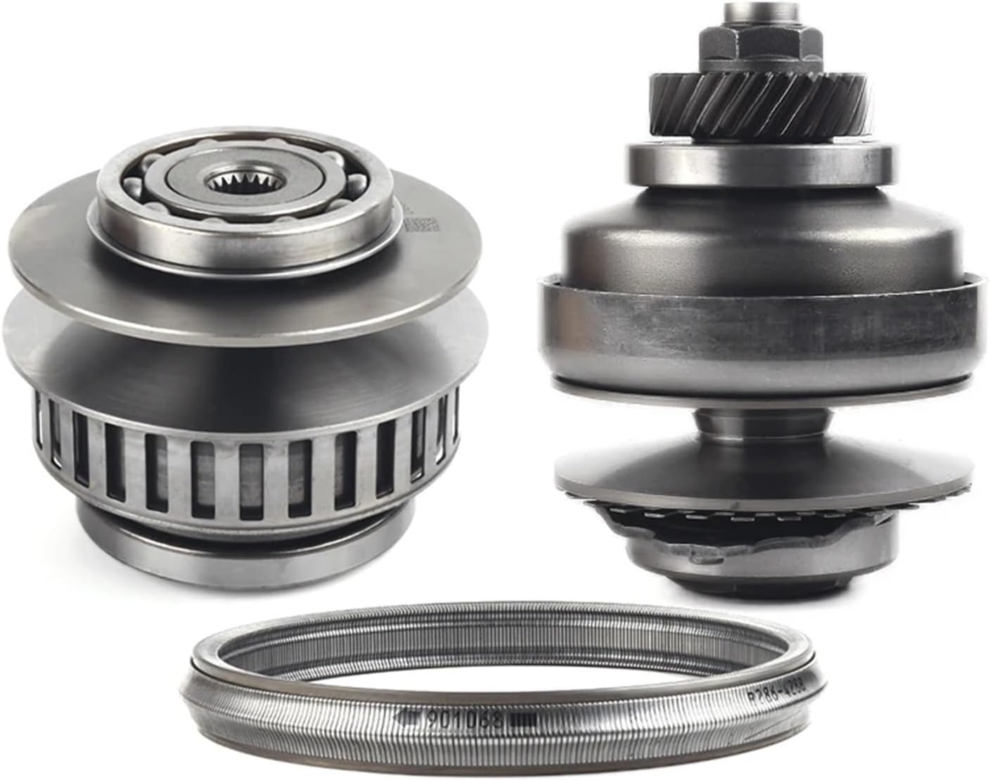 JF015E RE0F11A CVT Transmission Pulley Set With Belt/Chain 901068 Compatible For Nissan JF015 Gearbox Drive And Driven Pulley 31214-3JX9A