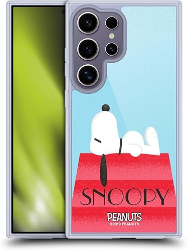 Miniatura 13 de Head Case Designs Funda de gel con licencia oficial de Peanuts Pastels Snoopy Deco Dreams [protección de grado militar] compatible con Samsung