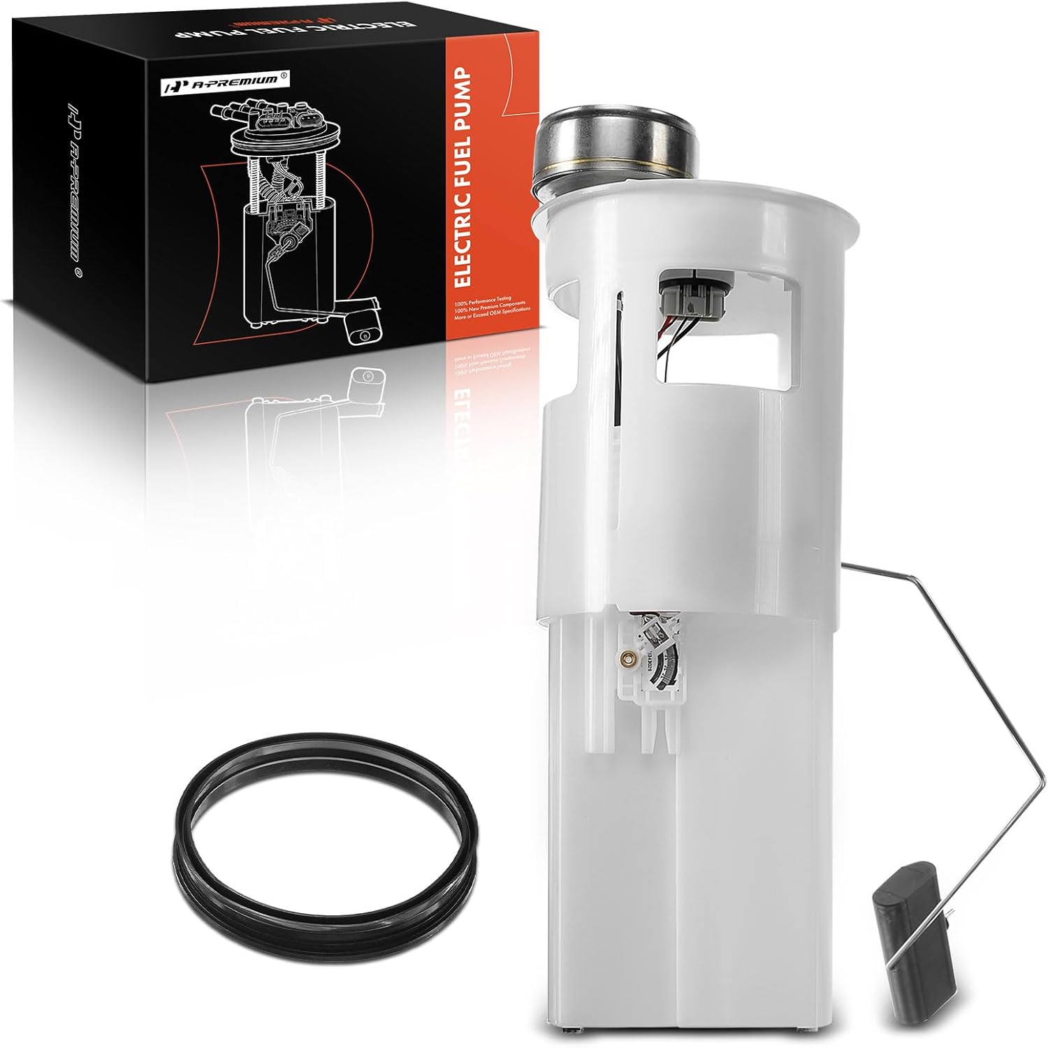 A-Premium Electric Fuel Pump Module Assembly with Sending Unit Compatible with Dodge Ram 1500 2002-2003, 3.7L 4.7L 5.7L 5.9L, Gas, Replace# 2202-496263, 2202496263