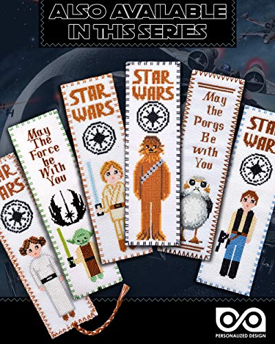 Personalized.Design Embroidery Kit 'Star Wars: Darth Vader' - DIY Counted Cross Stitch Bookmark - Funny Handmade Father's Day Gift - Thumbnail 7