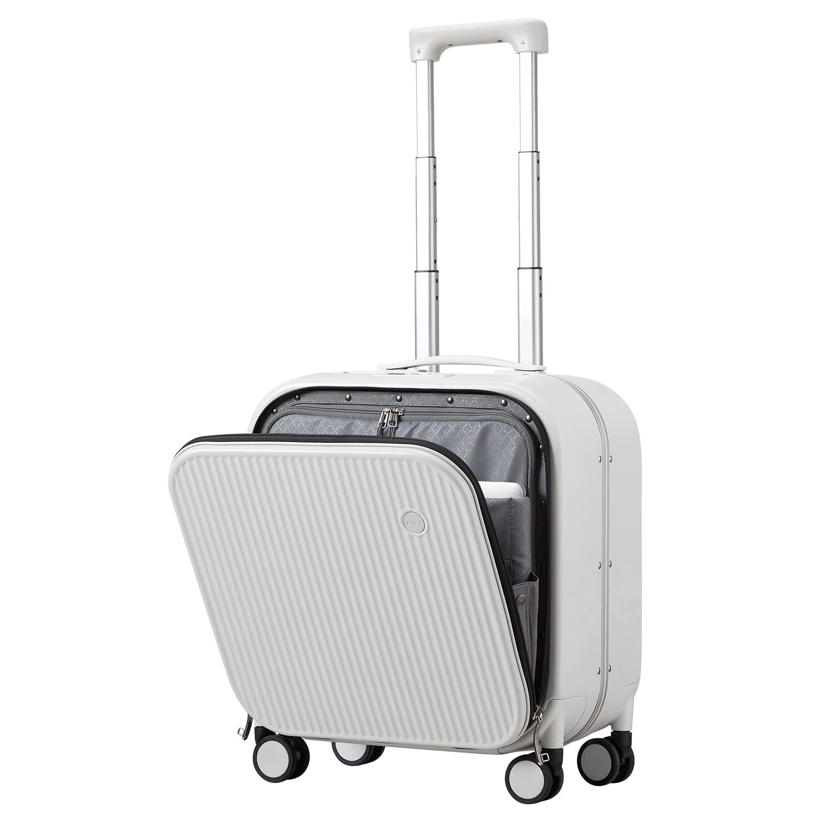 Buy Mixi Carry On Luggage, 18'' Suitcases with Spinner Wheels, Rolling