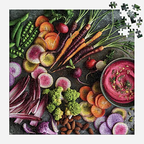 Galison - Rompecabezas de 500 Piezas The Garden Board para Adultos, Fotografías de Jardín y Vegetales, Papel Reciclado, Tamaño Terminado 20" x 20" miniatura 4