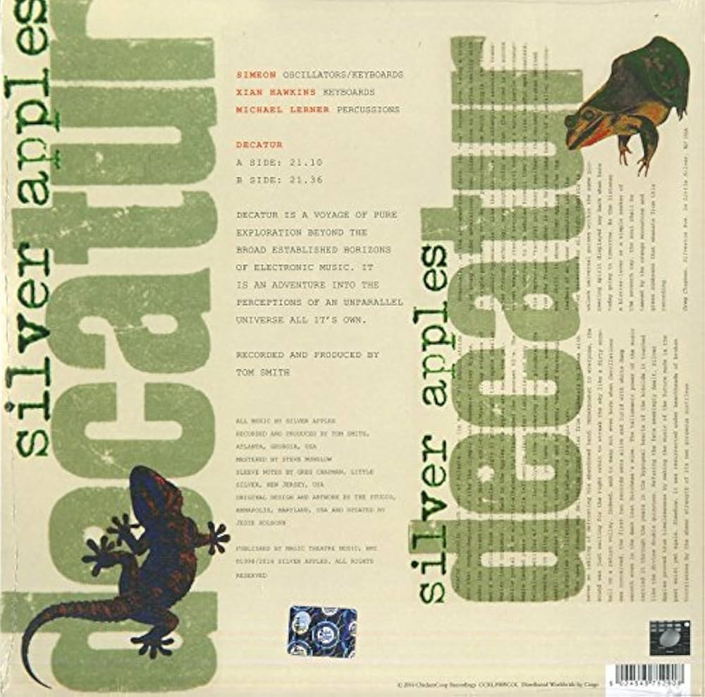 SILVER APPLES - Decatur - Amazon.com Music