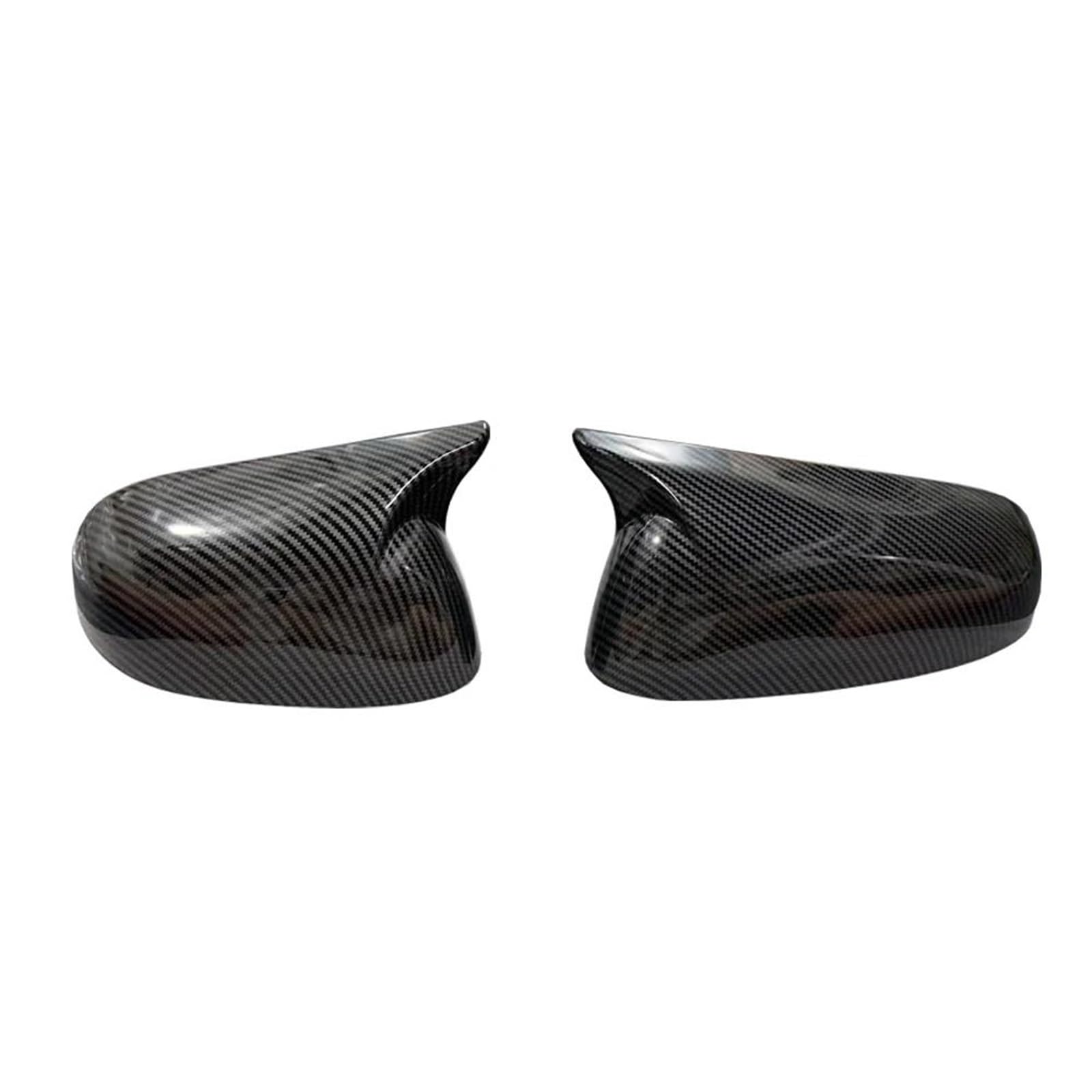 Car Sticker Rearview Side Wing Mirror Cover Cap LHD for VW for Golf 4 MK4 1998-2002 for Passat B5 for Jetta Car Wing Mirror Covers(Carbon)