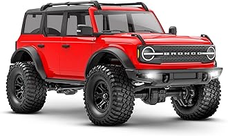 TRX97074-1RED TRX-4m Ford Bronco 4x4 Red RTR with Battery / Charger