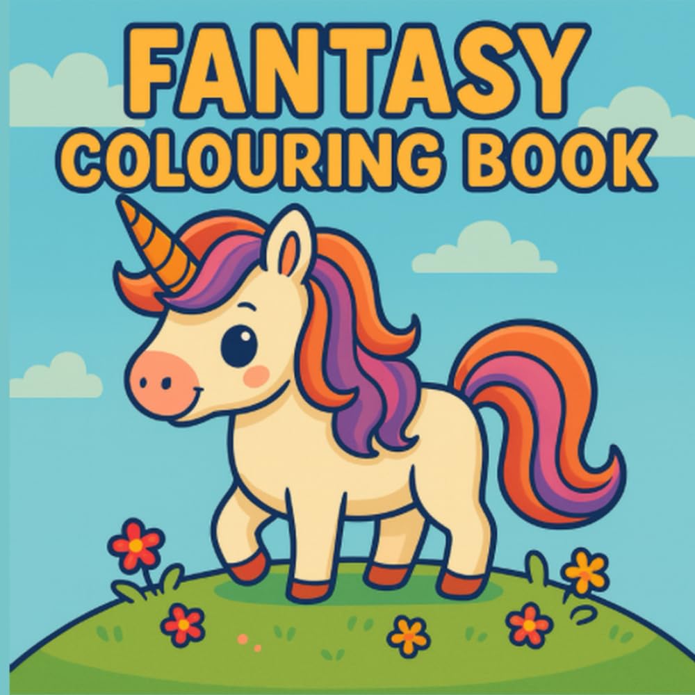 Fantasy Colouring Book – A Magical World of Creativity for Kids!