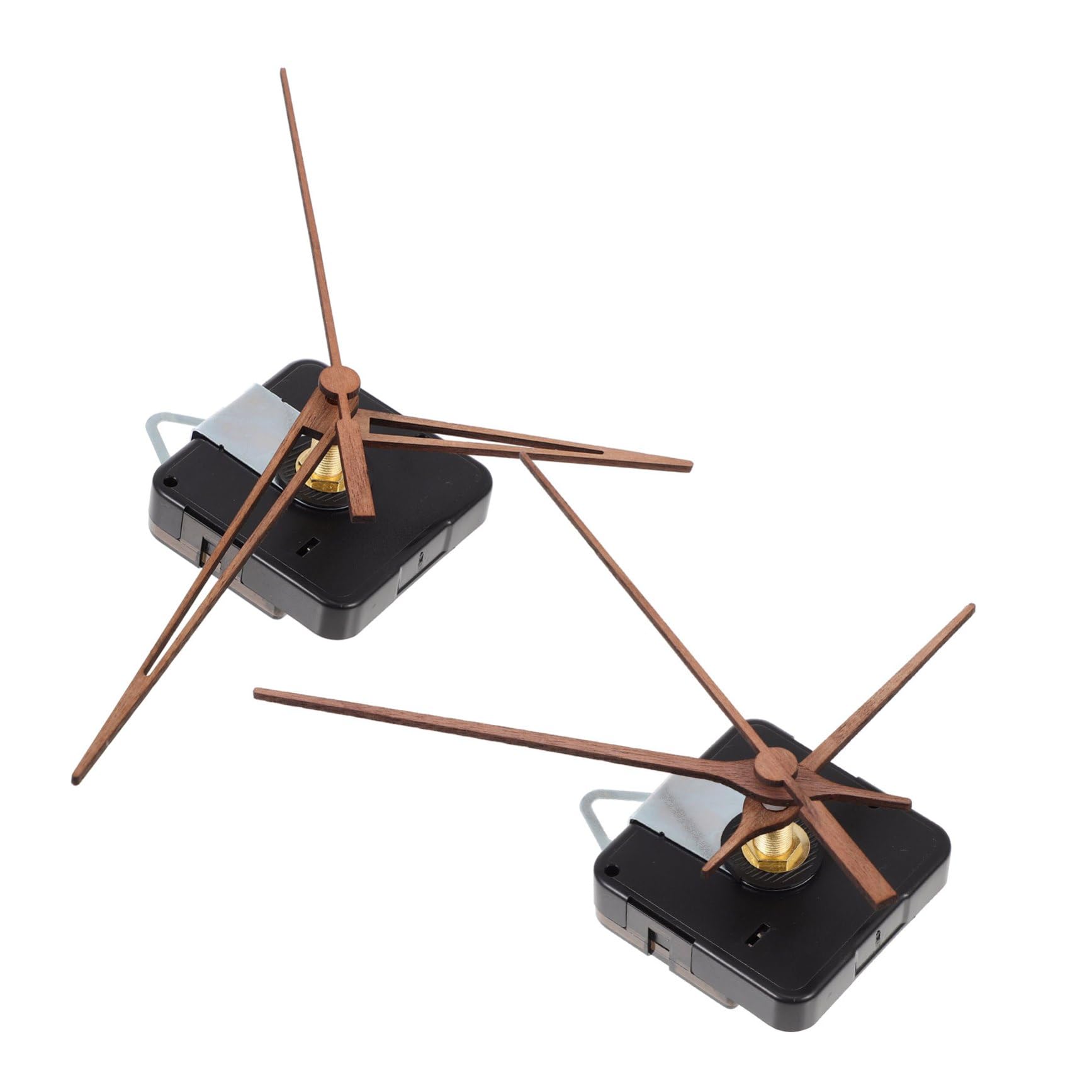 DOITOOL 6 Sätze Uhrenzubehör Zubehör Für Heimuhren Teile des Uhrwerks Wanduhr Selber Machen Uhr Reparatur Teile Selber Machen Austausch des Uhrwerks DIY-Kits Wand Quarzuhr Uhr-kit Plastik