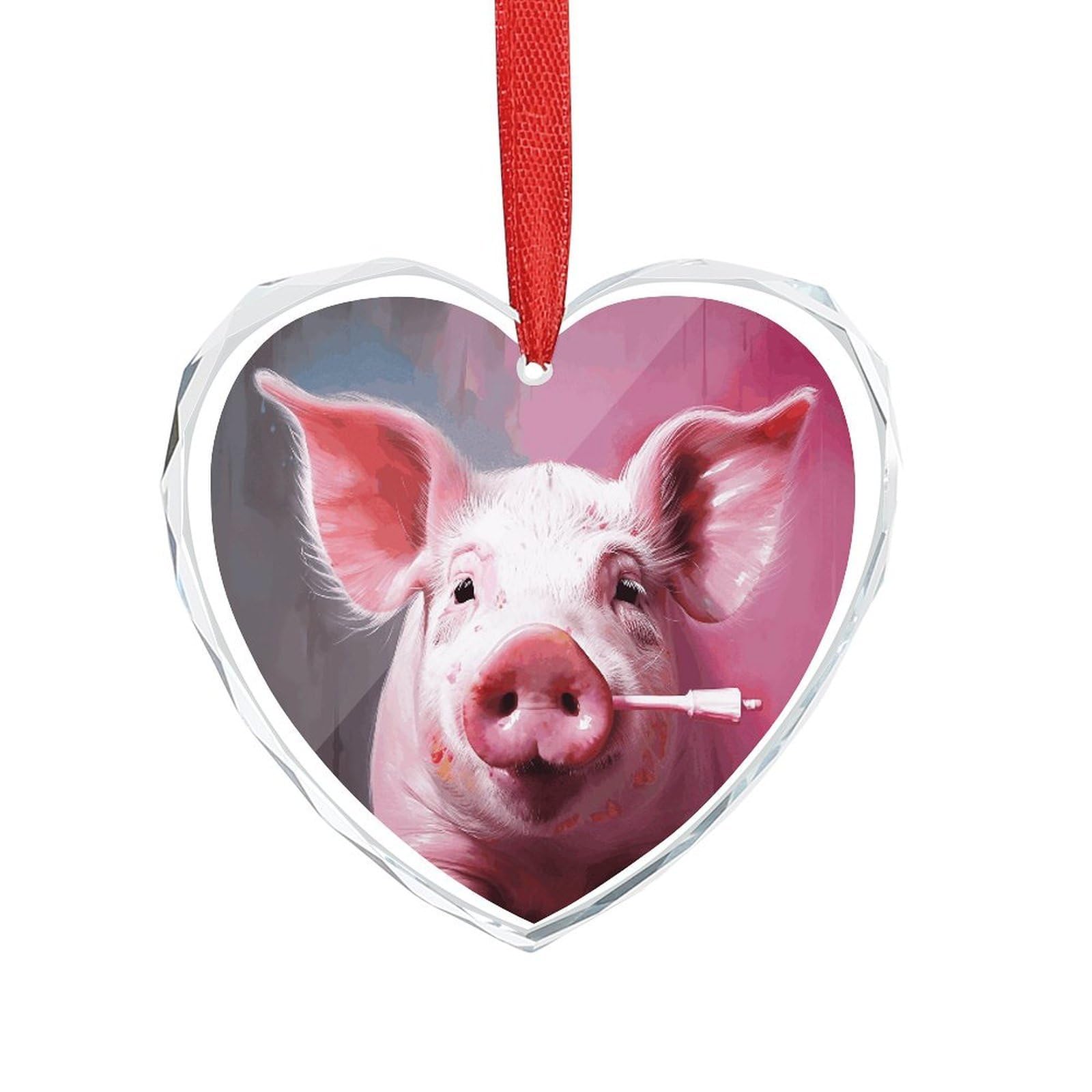 Wsoihfec Style Smiling (12) Engagement Gifts For Couples, Glass Ornaments Just Married Bridal Shower Decor, Heart Keepsake Decor For Bride & Groom