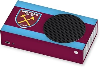 Head Case Designs Officially Licensed West Ham United FC 1895 Claret Crest Art Vinyl Sticker Gaming Skin Decal Cover Compatible with Xbox Series S Console