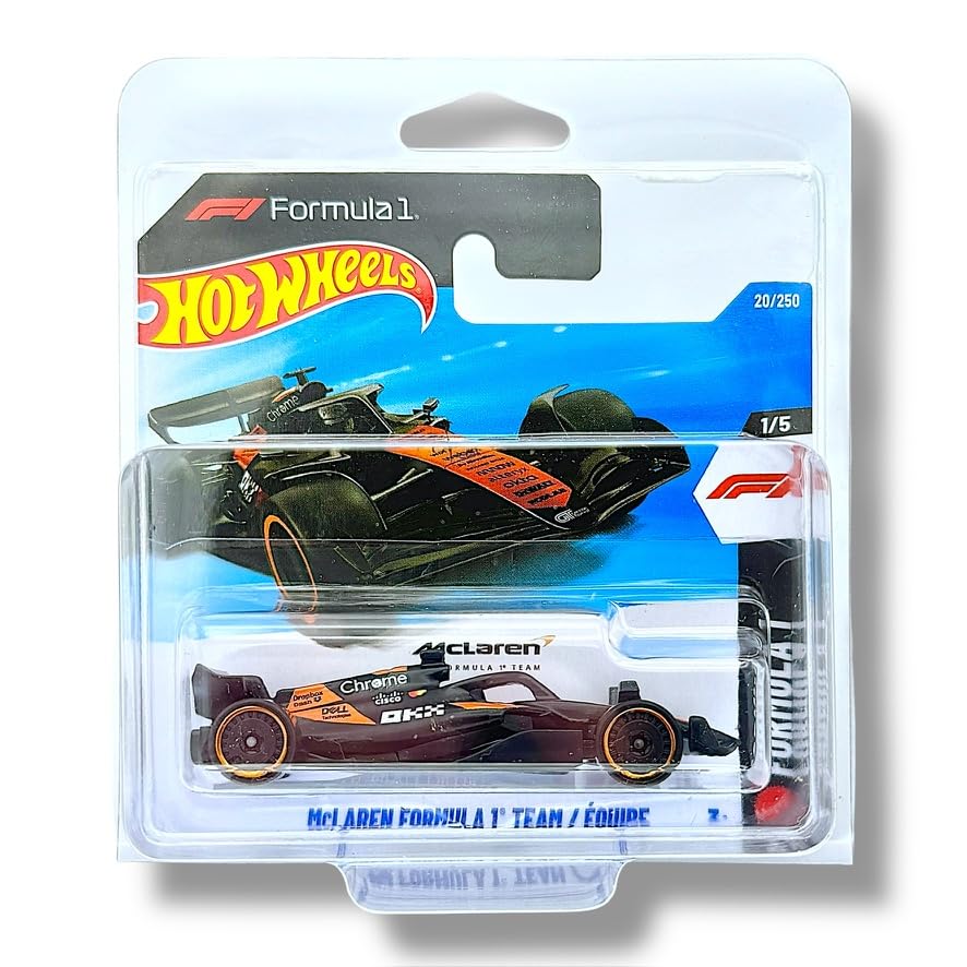 McLaren Formula 1 Team (Black and Papaya) 1/5 Formula 1 - 2026 - 20/250 (Short Card) - includes a KLAS Car Keeper Protector - JJH95