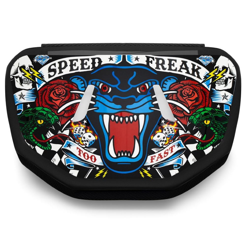 Battle Youth Chrome Football Back Bone Back Plate