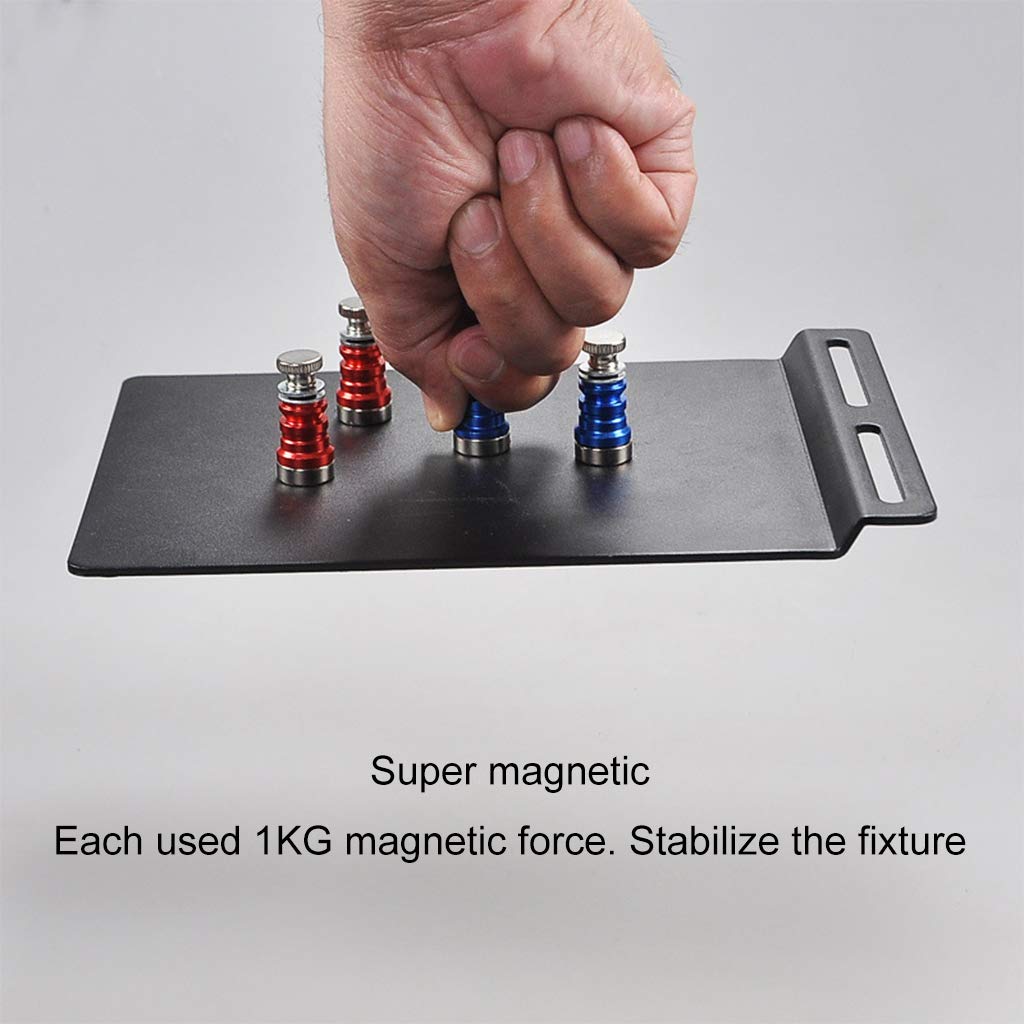 Support PCB Magnétique avec Bras Flexible TE804 - Troisième Main pour Soudage - Support Fer à Souder