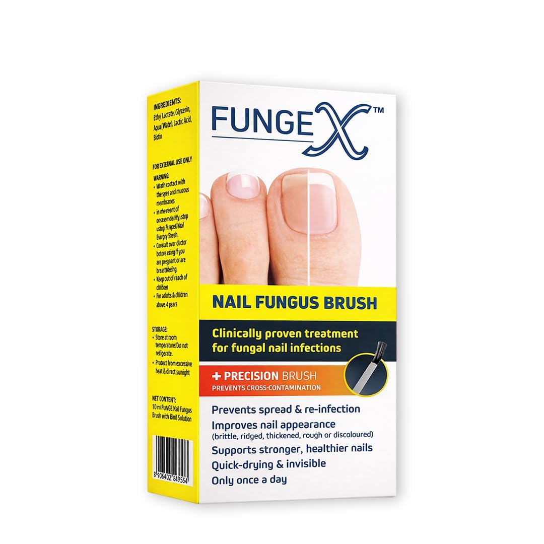 Nail Care Brush 8ml | Advanced Toenail Care Solution for Healthy Looking Nails | Precision Brush Applicator | Supports Nail Hygiene & Nail Appearance | Fast Drying Formula-image-5