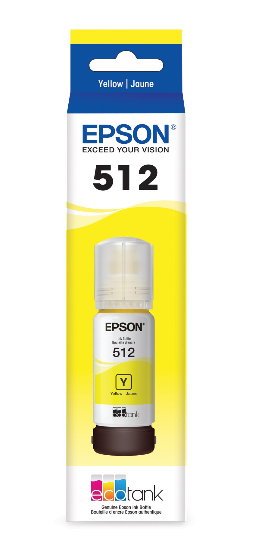 Amazon.com: EPSON 512 EcoTank Ink Ultra-high Capacity Bottle