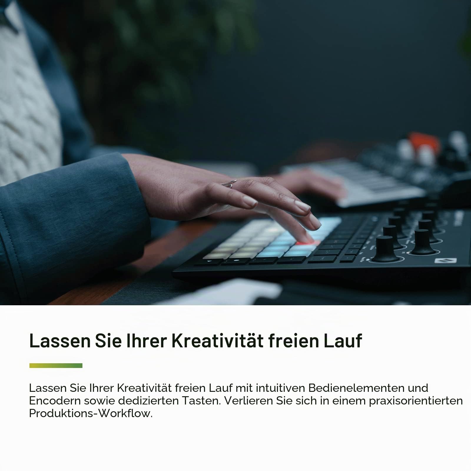 Novation Circuit Tracks: Groovebox-Sequenzer mit Synthesizer-, MIDI- und Drum-Spuren für die elektronische Musikproduktion.