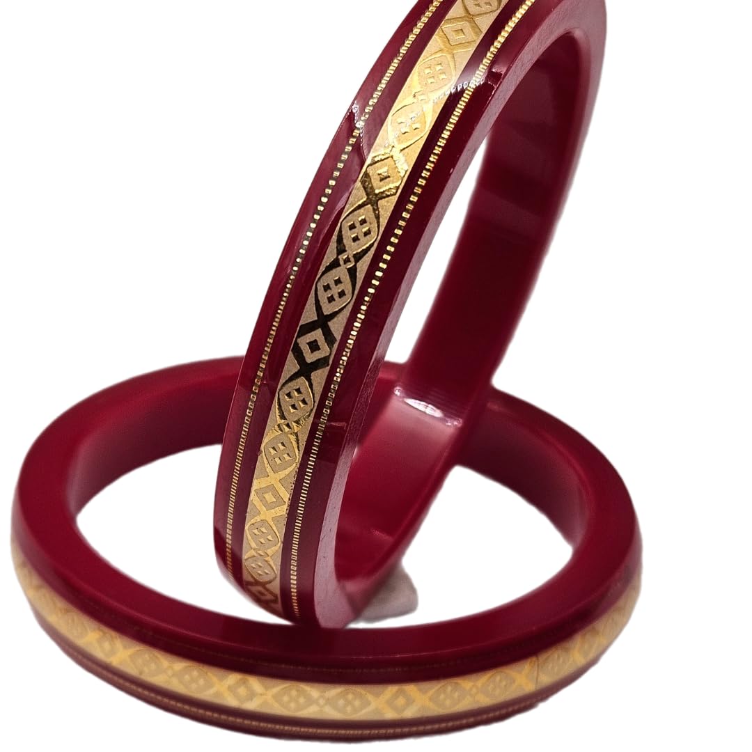 PARASMONI Trending Viral Gold plated pola/chooda/churas for Women (2.4) (B0DG571HKB) Amazon Price History, Amazon Price Tracker