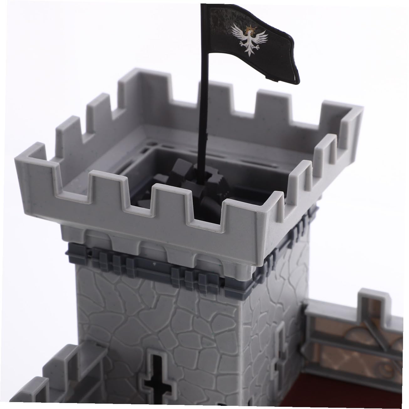 Playset Castello Pirata 310 Pezzi Plastica Assemblabile per Ragazzo Ragazza | Borsa, Stile Pirata per Natale e Feste Speciali, Uso Educativo e Decorativo