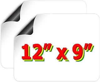 GEEKBEAR Blank Magnets for Cars (12 in x 9 in) - 2 Pack