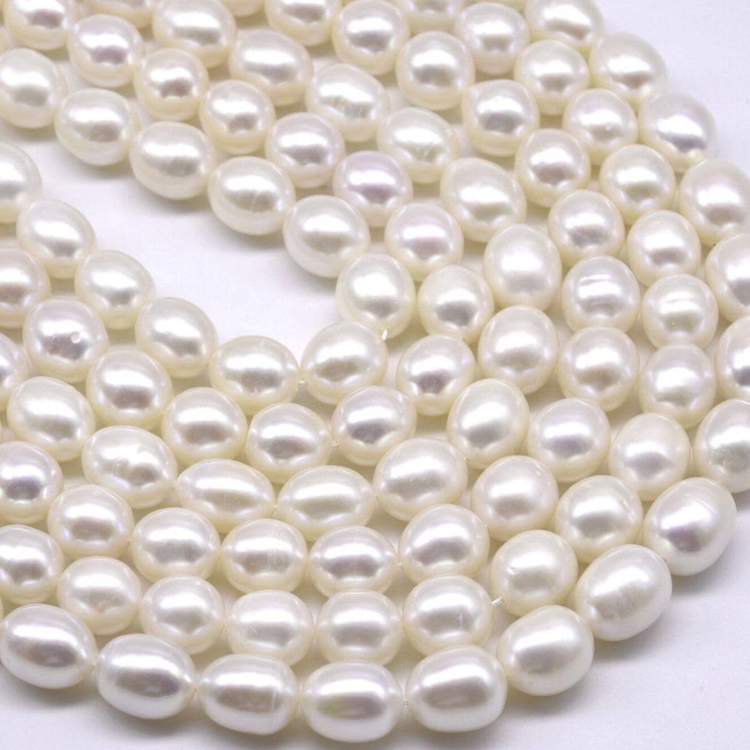 Perles de culture d'eau douce ovales Adabele pour réparer ou personnaliser vos bijoux anciens