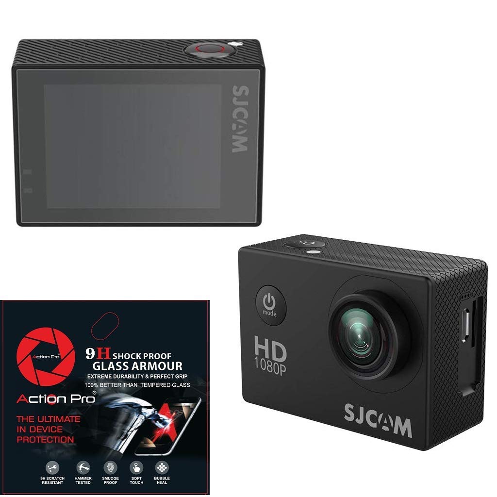 Action Pro 9H Anti-Scratchable Screen Protector Compatible with SJ-4000/SJ-4000-WIFI/SJ-5000/SJ-5000-Plus