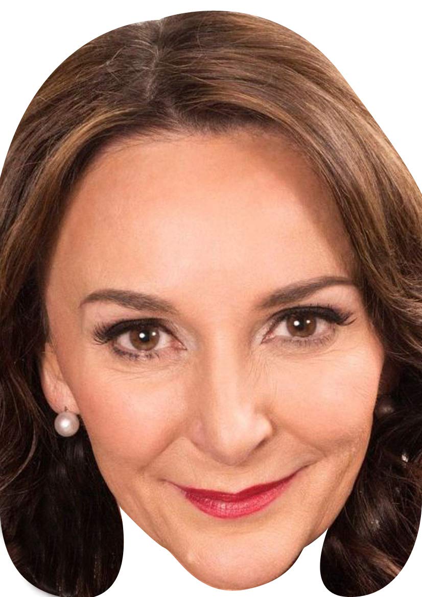 FoxyPrinting Shirley Ballas Strictly Come Dancing Tv Movie Star Celebrity Cardboard Party Face Mask Fancy Dress
