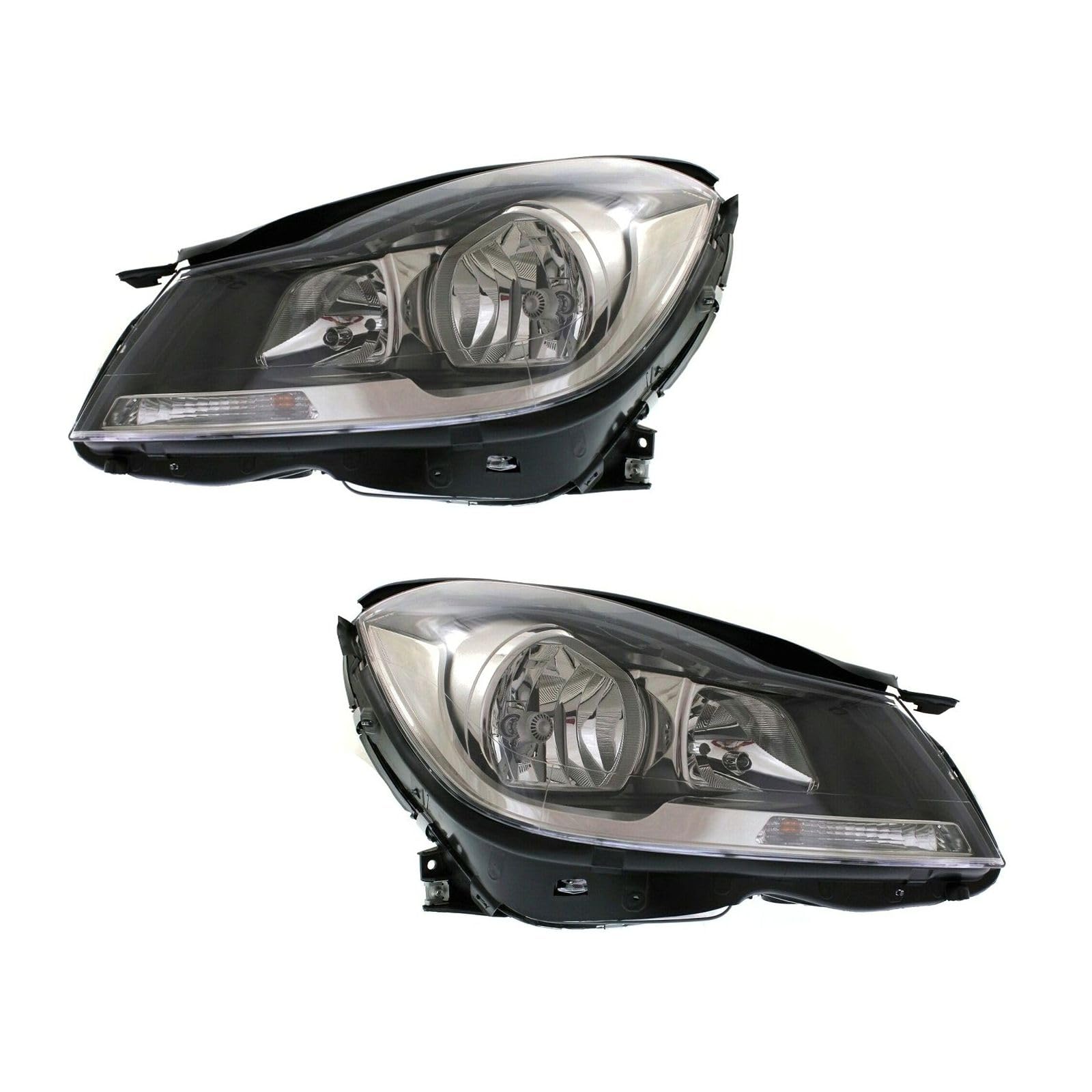 Amazon.com: QYGCHUSIN Headlight Set of 2 Left & Right Driver  
