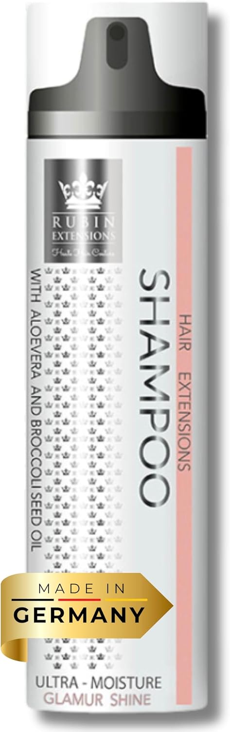 Shampoo per extension capelli Ruby Long Life Collection – Glamour lucentezza ultra idratante – 250 ml