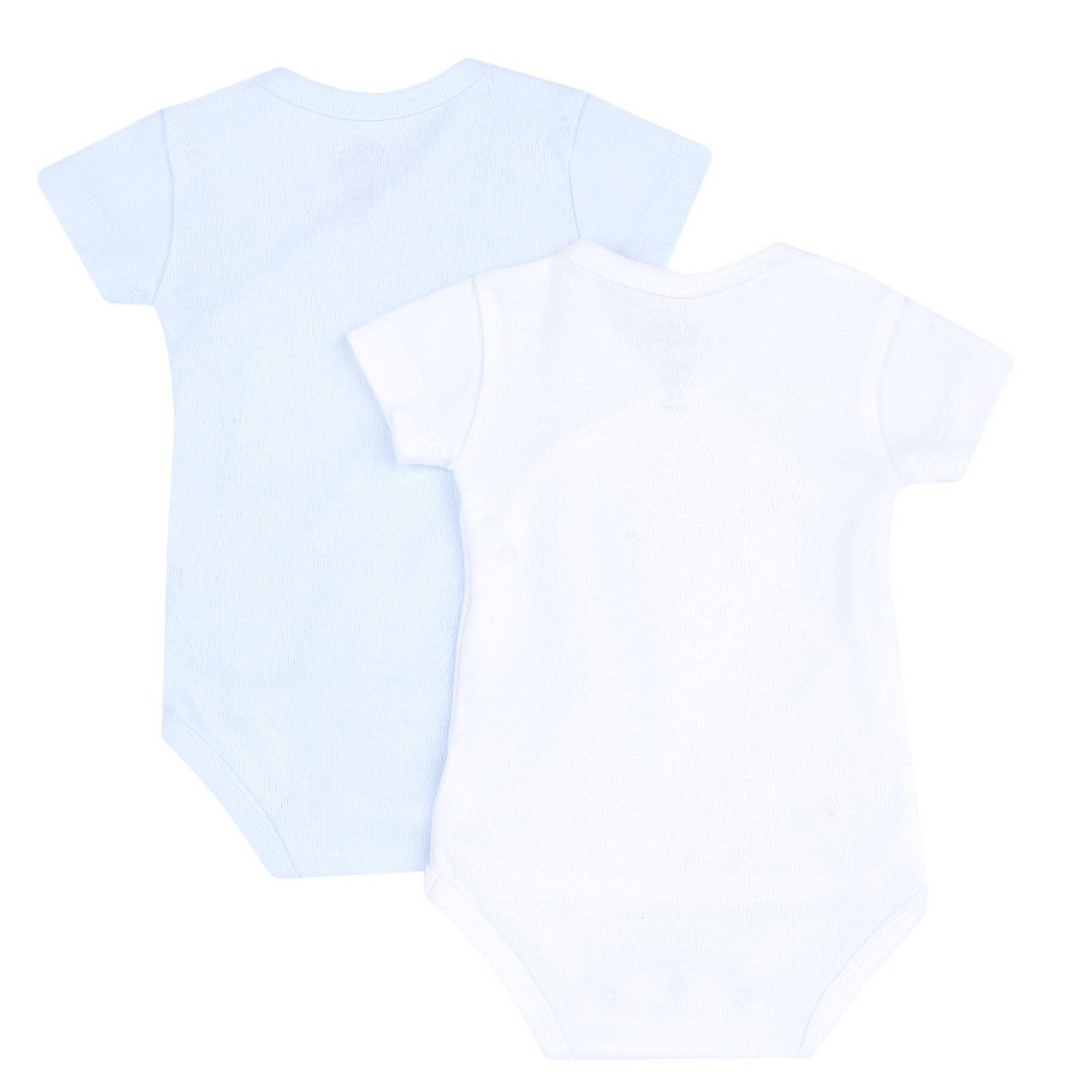 Chicco, Body Bebé Manga Corta, con Cómoda Apertura Frontal con Botones, en Suave Tejido, Lavable en Lavadora, Ropa Bebé 0-24 Meses, Idea Regalo Recién Nacido, Diseñado en Italia
