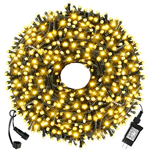 Green Convenience Christmas String Lights 108ft 300 LED String Lights, 8 Modes Lights Connectable Waterproof Light for Christmas,Party,Tree,Window, Wedding Decor Warm White Green Convenience Christmas String Lights 108ft 300 LED String Lights, 8 Modes Lights Connectable Waterproof Light for Christmas,Party,Tree,Window, Wedding Decor Warm White
