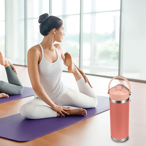 Miniatura 2 de Tapa con pajita para Yeti Rambler de 18, 26, 36, 64 oz, Tapa con Pajitas y Mango Flexible, Tapa de Repuesto para Botella de Agua Yeti Rambler de