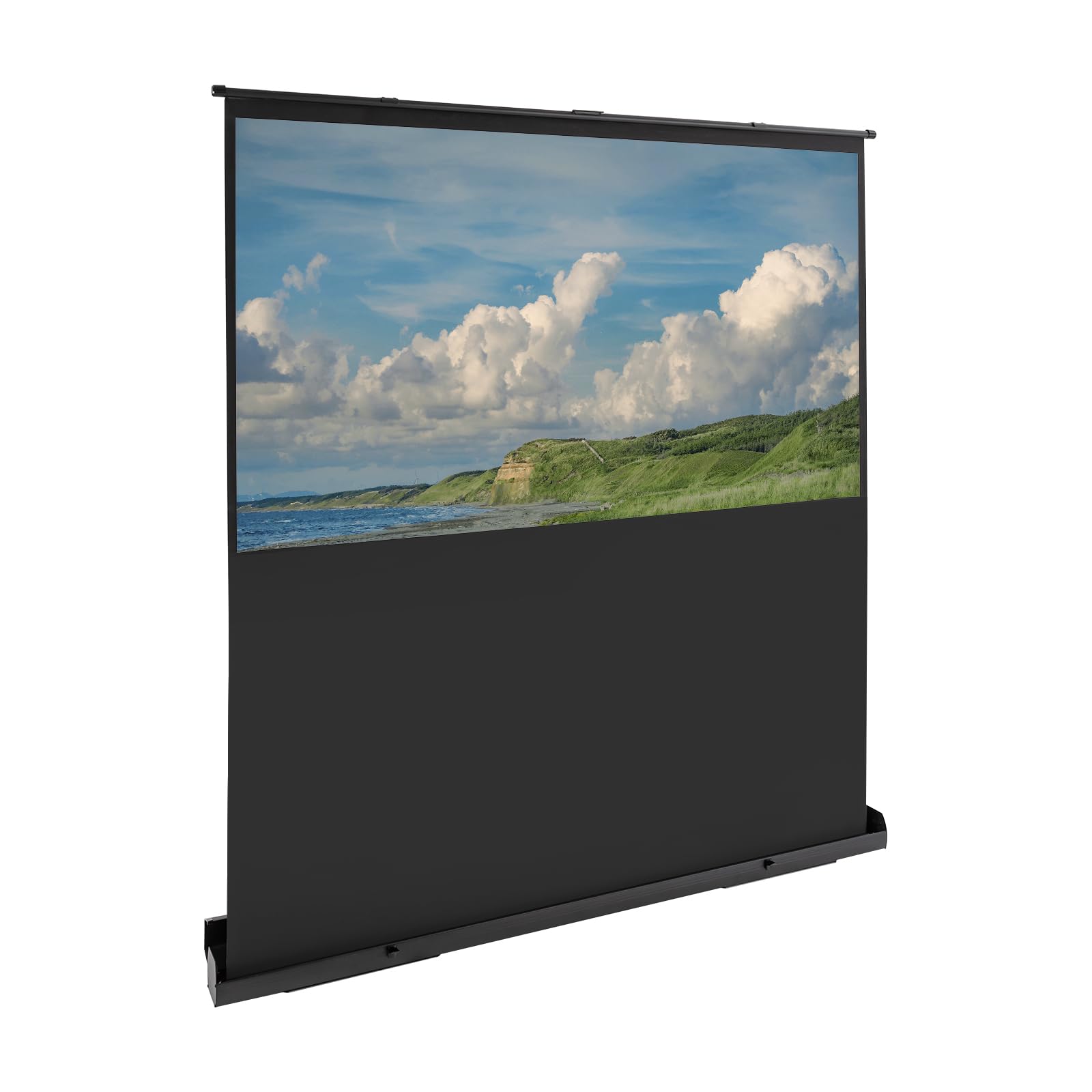 Beamer Leinwand Outdoor 80 Zoll Mit Stativ - Windresistente Projektionsleinwand 16:9