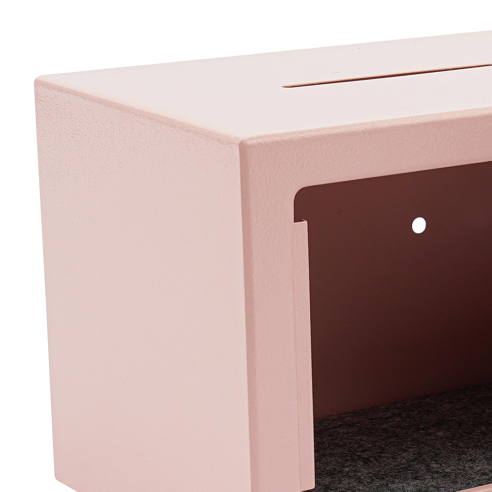 Caja fuerte para llaves, caja de dinero con cerradura con ranura, 4,6 l, caja fuerte para el hogar, hucha, caja fuerte pequeña con llave, caja fuerte mecánica para muebles para el hogar con llave