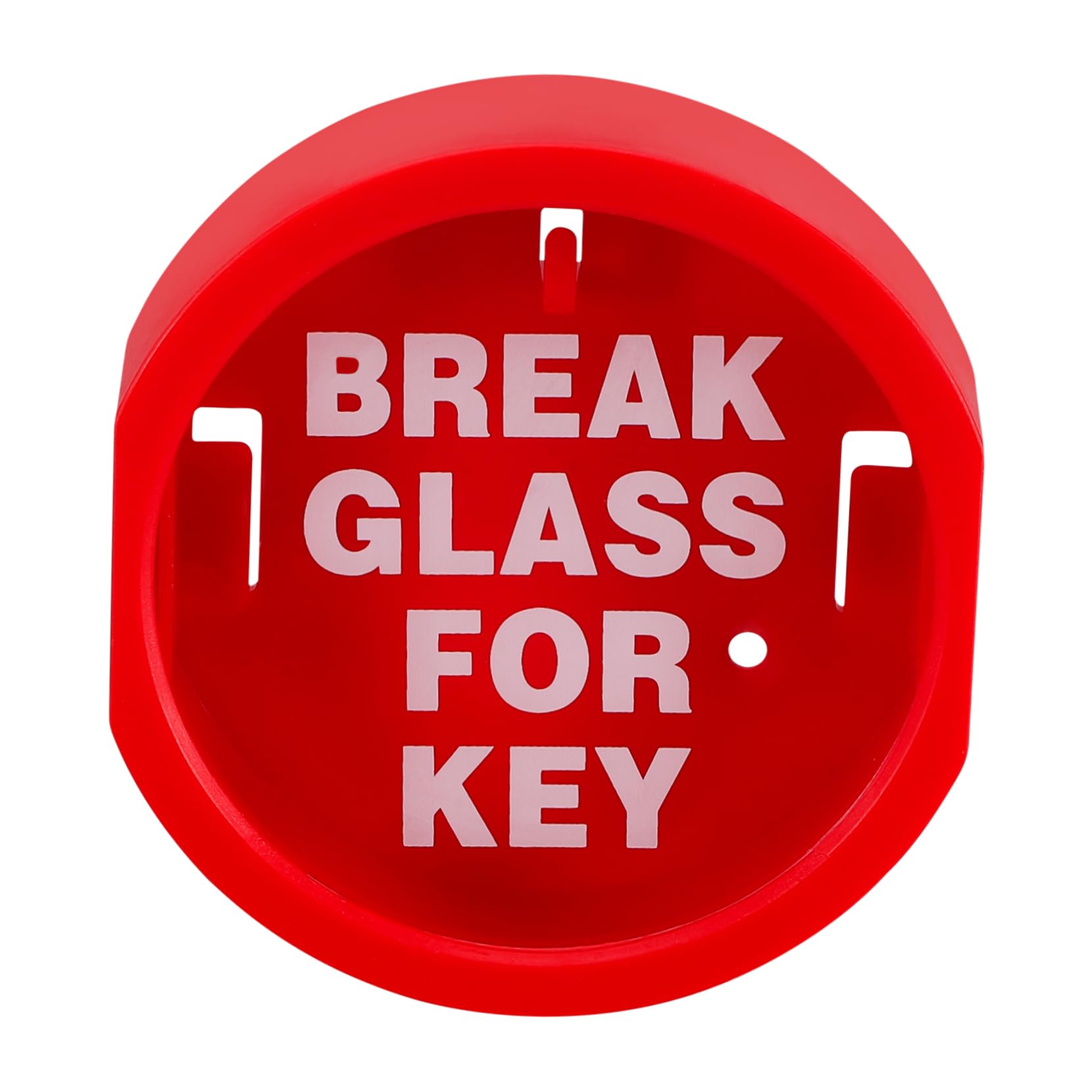 Angoily Lockable Fire Key Box Wall Mounted Emergency Lock Box for House Keys and Hazardous Item Storage Secure Safety for Home and Office 4.3X4.1X1.2 Inch